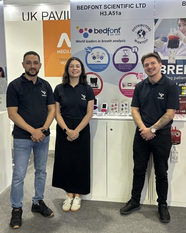 Bedfont� Scientific Limited � ��������� ������������ �������� ���������� ��� ������� ������� �� �������� WHX Dubai.