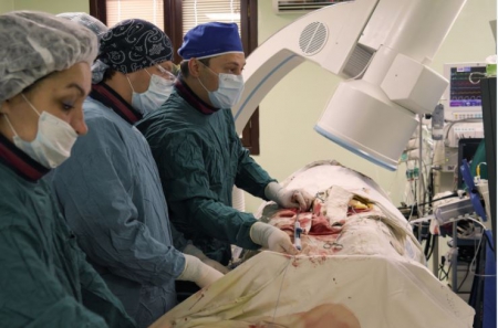 В Тюмени впервые проведены уникальные операции на сердце при помощи транскатетерного аортального клапана CoreValve